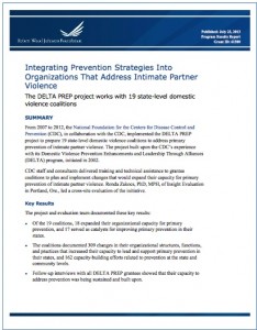 RWJF DELTA PREP report cover