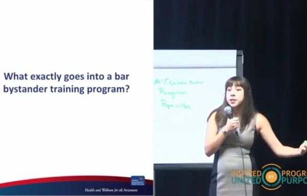 Developing Bystander Training for Bars Around College Campuses: Lessons Learned from Arizona Safer Bars Alliance