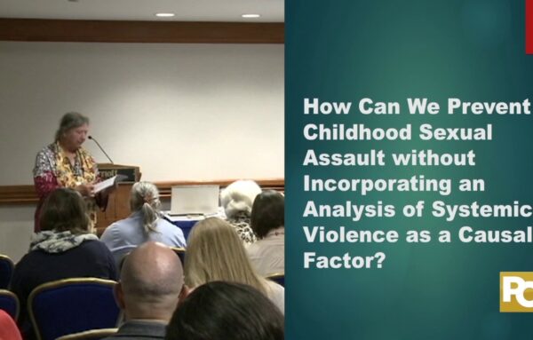 How Can We Prevent Child Sexual Assault Without Incorporating an Analysis of Systemic Violence as a Causal Factor?