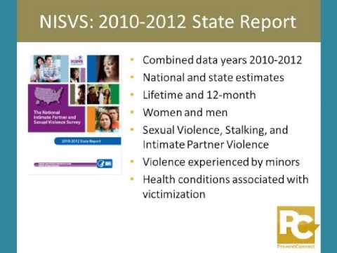 Protected: The National Intimate Partner and Sexual Violence Survey (NISVS) 2010-2012 State Report: Review Findings and Implications for National, State, Territorial and Tribal Organizations