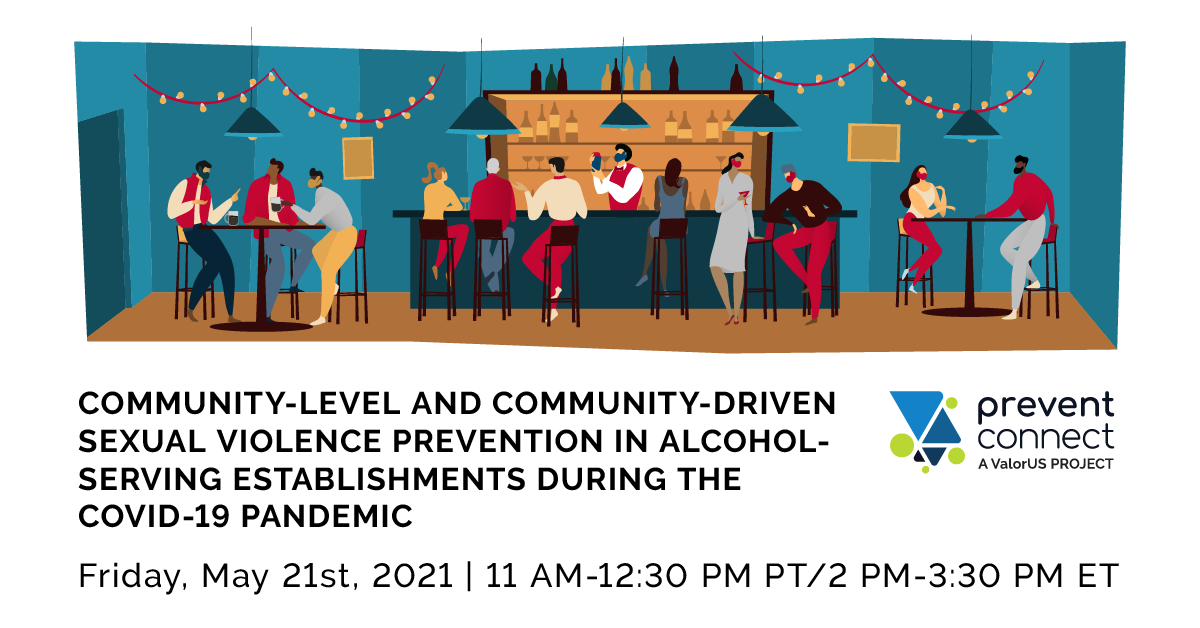 Community-Level and Community-Driven Sexual Violence Prevention in Alcohol-Serving Establishments During the COVID-19 Pandemic