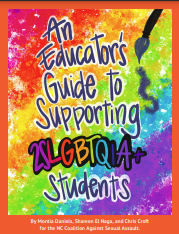 Cover image of An Educator's Guide to Supporting 2SLGBTQIA+ Students. 