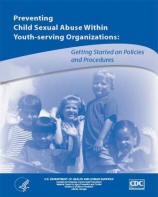 CDC Report Cover Preventing Child Sexual Abuse Within Youth-serving Organizations