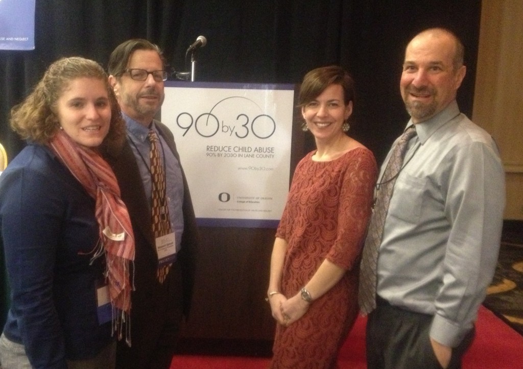 Plenary speakers at 90by30 conference.