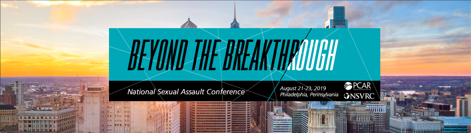 beyond the breakthrough image for the 2019 National Sexual Assault Conference