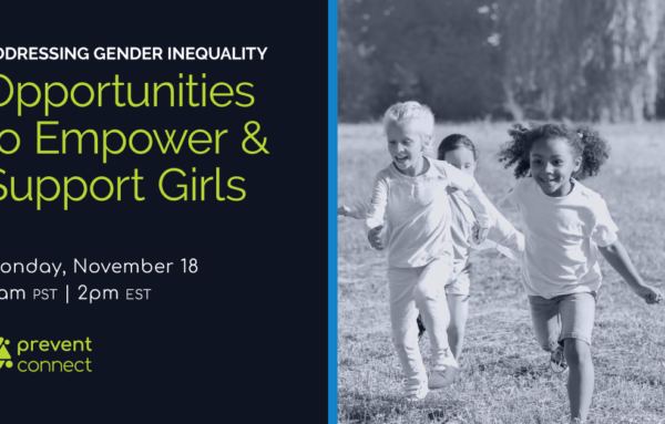 Addressing Gender Inequality: Opportunities to empower and support girls