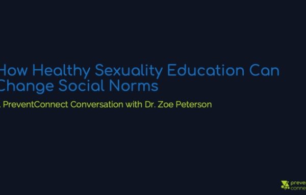 How Healthy Sexuality Education Can Change Social Norms