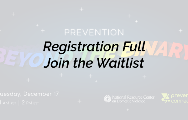 Prevention Beyond the Binary: From Inclusive Language to Inclusive Sexual and Intimate Partner Violence Prevention for LGBTQ+ Communities