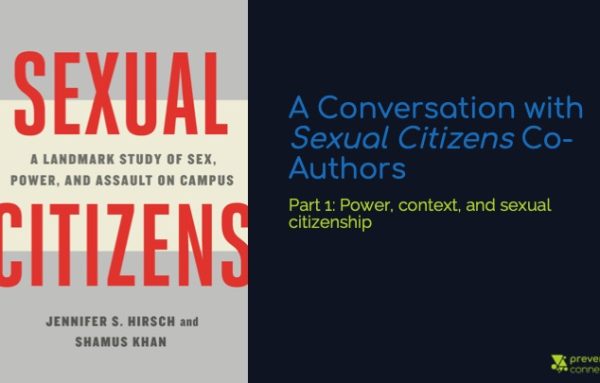 A Conversation with Sexual Citizens Co-Authors Part 1: Power, context, and sexual citizenship