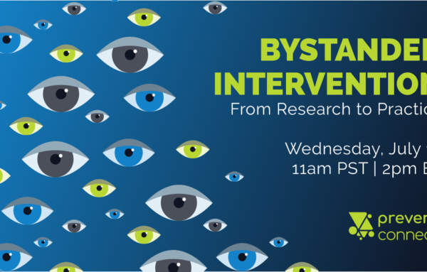 Bystander Intervention: From Research to Practice