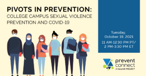 Pivots in Prevention: College campus sexual violence prevention and COVID-19