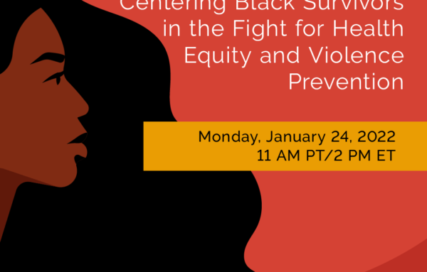 We See You Sis: Centering Black Survivors in the Fight for Health Equity and Violence Prevention