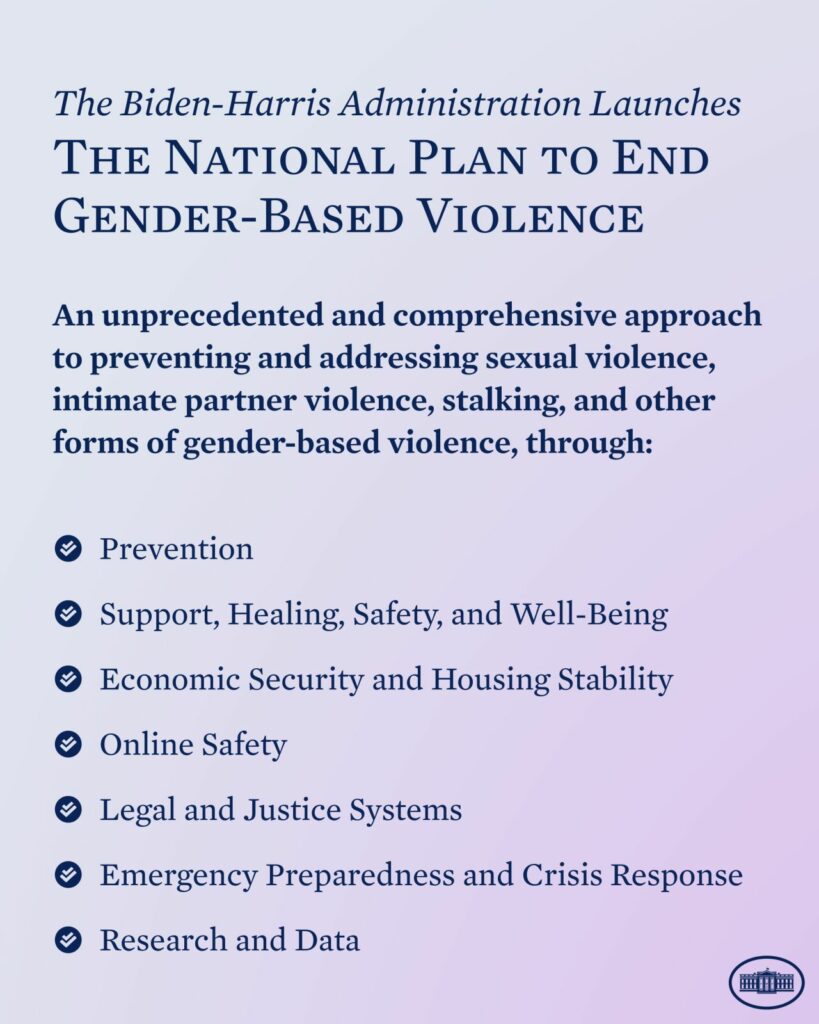White House focuses on prevention in National Plan to End Gender-Based ...
