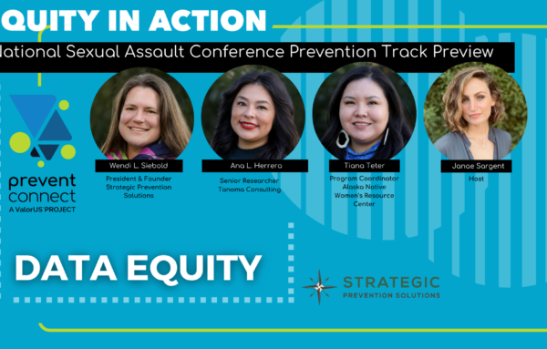 Make your data equitable: NSAC Prevention Track Preview