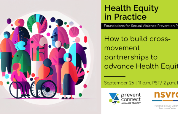 Health Equity in Practice: How to build cross-movement partnerships to advance health equity