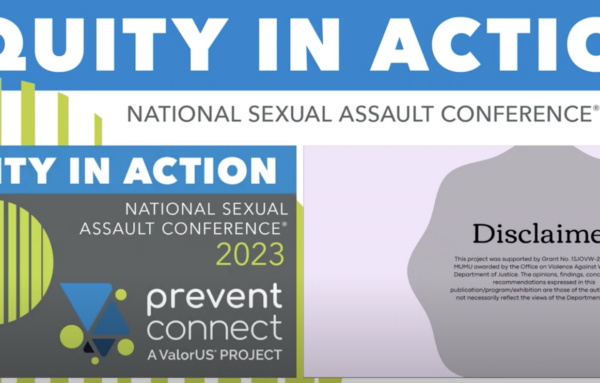 National Sexual Assault Conference 2023: Intergenerational Partnerships to End Gender-Based Violence